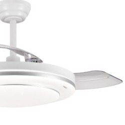 Ventilador de Techo con aspas retráctiles