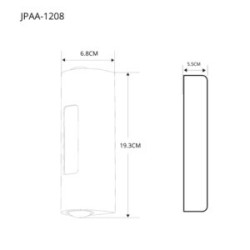 Lámpara Arbotante JPAA-1208