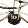 Lámpara de Techo 4 Anillos 80W