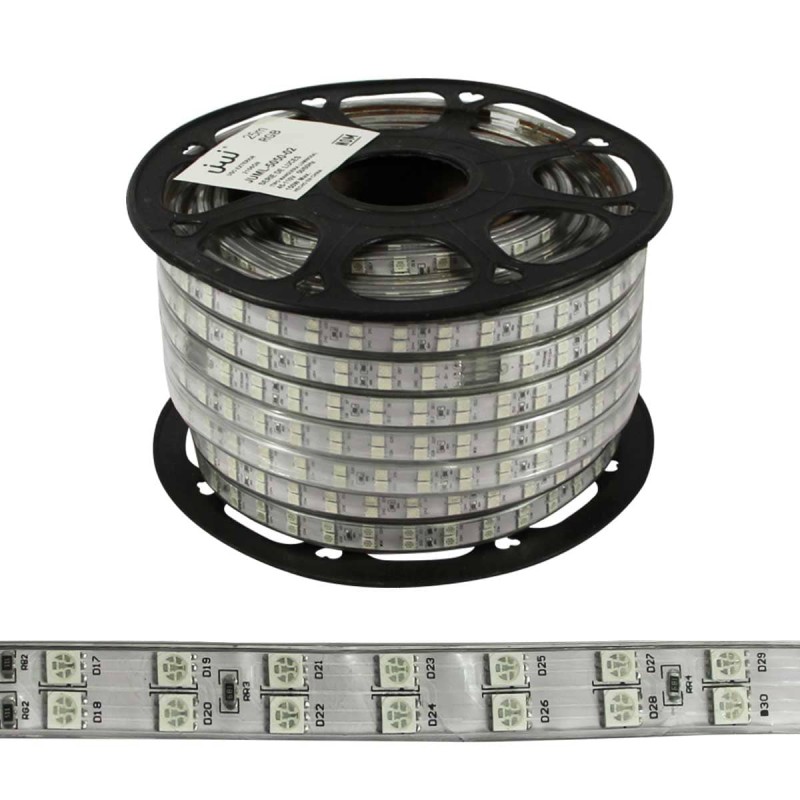 Manguera de LED RGB doble línea