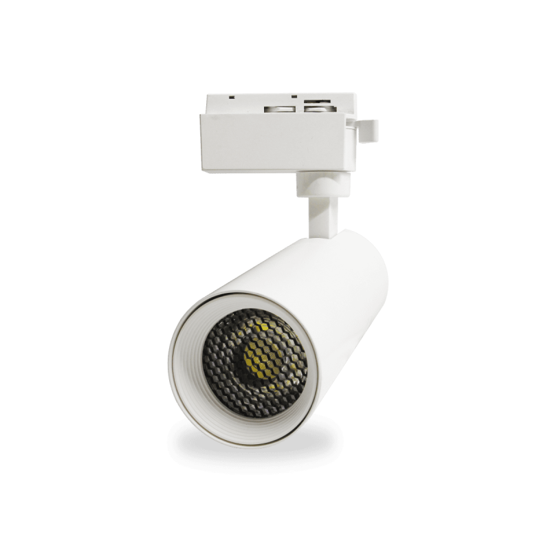 Luminario Spot Riel Blanco