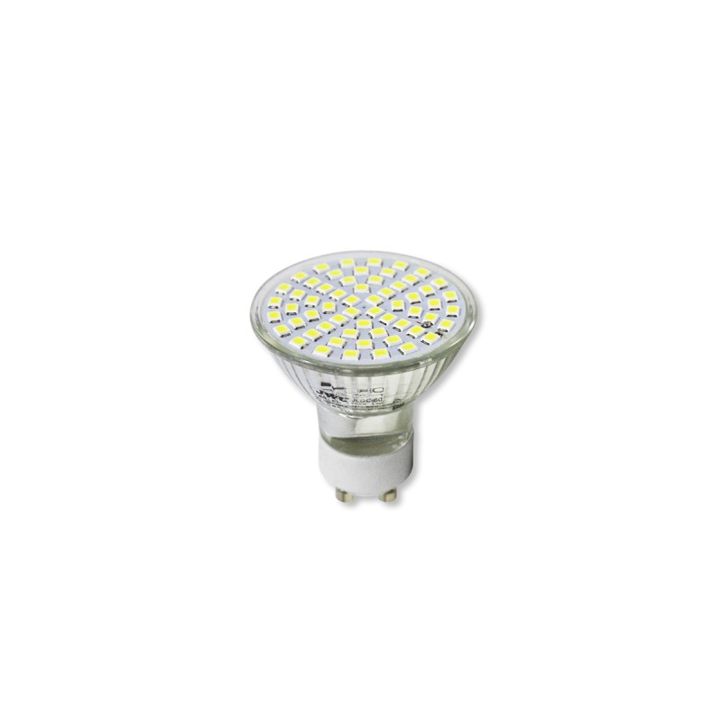Lámpara de LED integrada GU10 3.6 W 60 LEDS